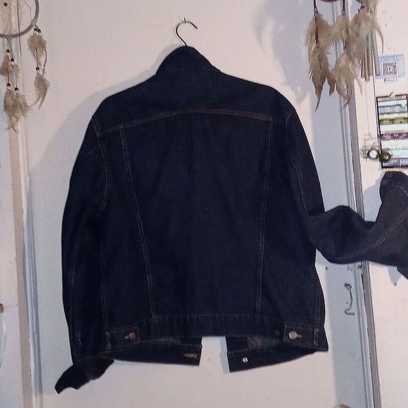 Original Structure Dark Denim Jean Jacket 🧥 - Picture 8 of 8